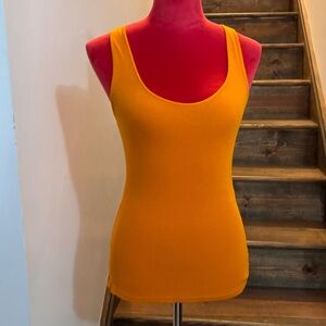 Metro 7 y2k tank in orange 🍊 in size medium